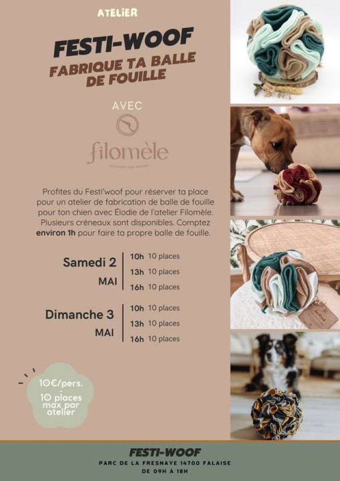 《ATELIER: FABRIQUE TA BALLE DE FOUILLE》